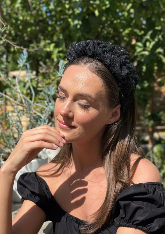 קשת בינונית רנה קריסטל שחור