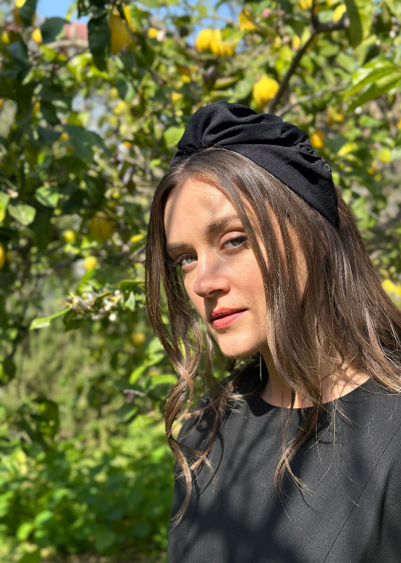 קשת בינונית סלין שחור