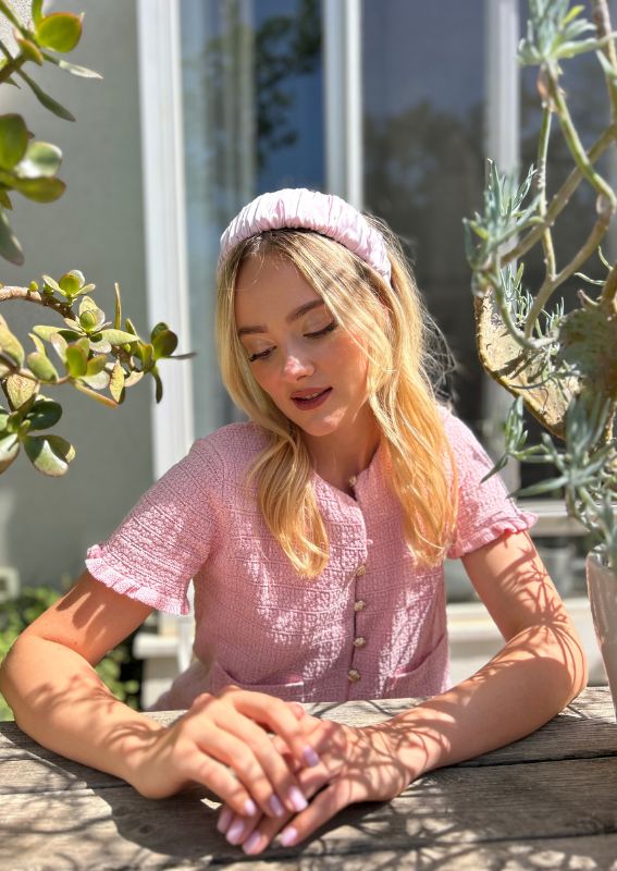 קשת צרה מילה ורוד בייבי