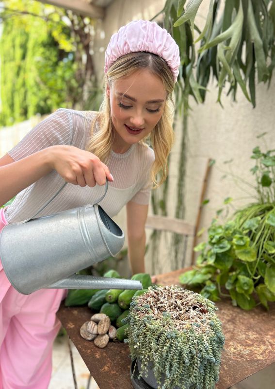 קשת רחבה מילה ורוד בייבי