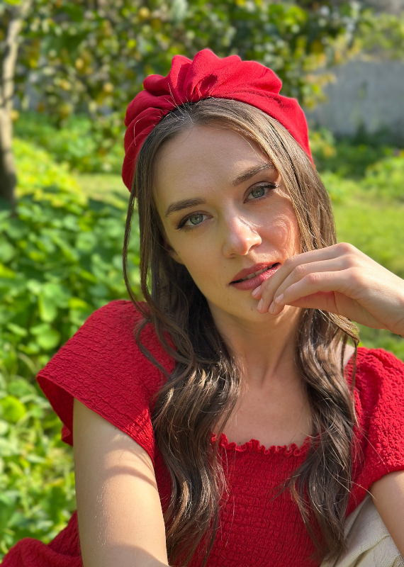 קשת רחבה סלין אדומה