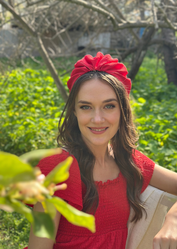 קשת רחבה סלין אדומה