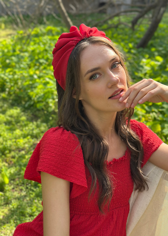 קשת רחבה סלין אדומה