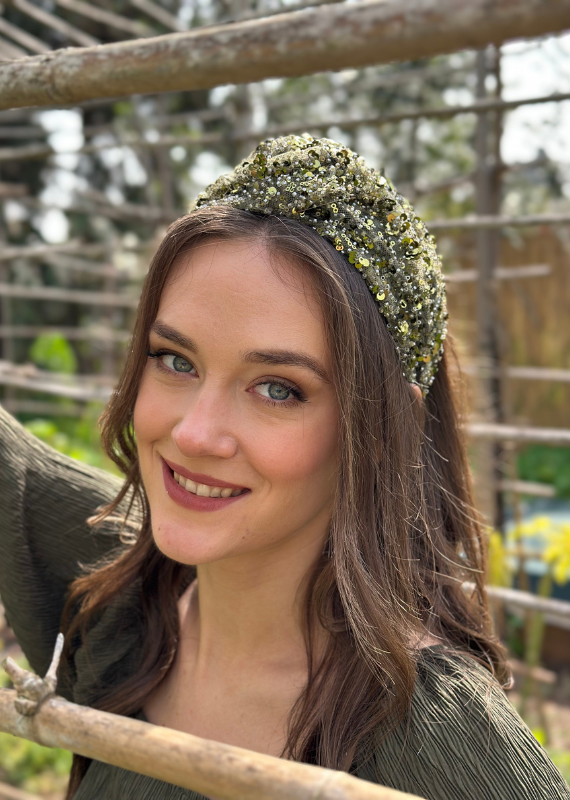 קשת בינונית זואי ירוק מעושן