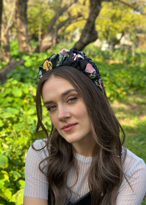 קשת בינונית נמסיס שחור פרחוני