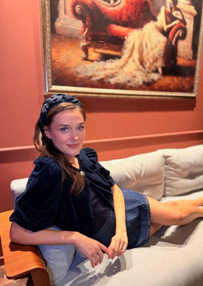 קשת בינונית לונה כחול נייבי