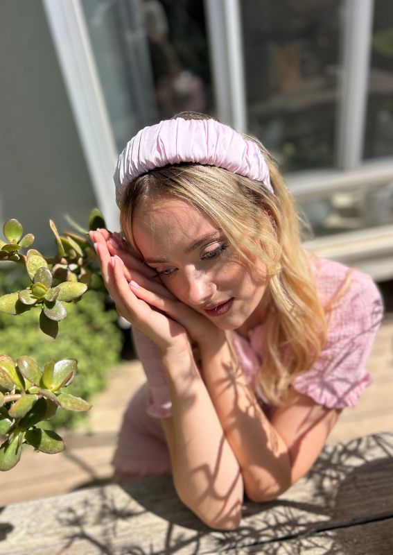קשת צרה מילה ורוד בייבי