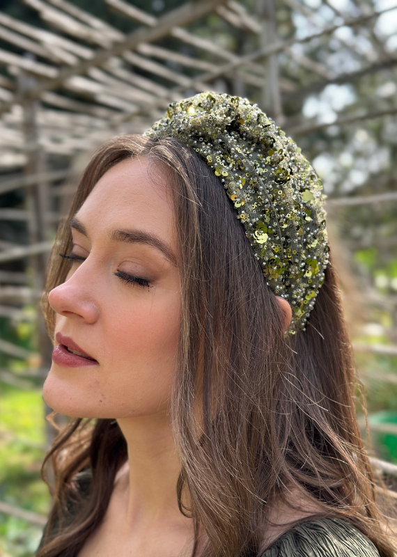 קשת בינונית זואי ירוק מעושן