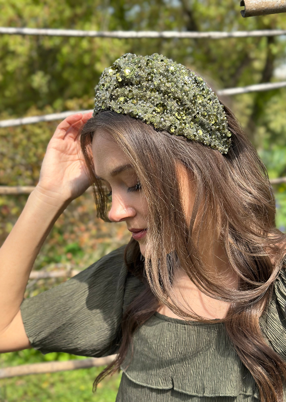 קשת רחבה זואי ירוק מעושן