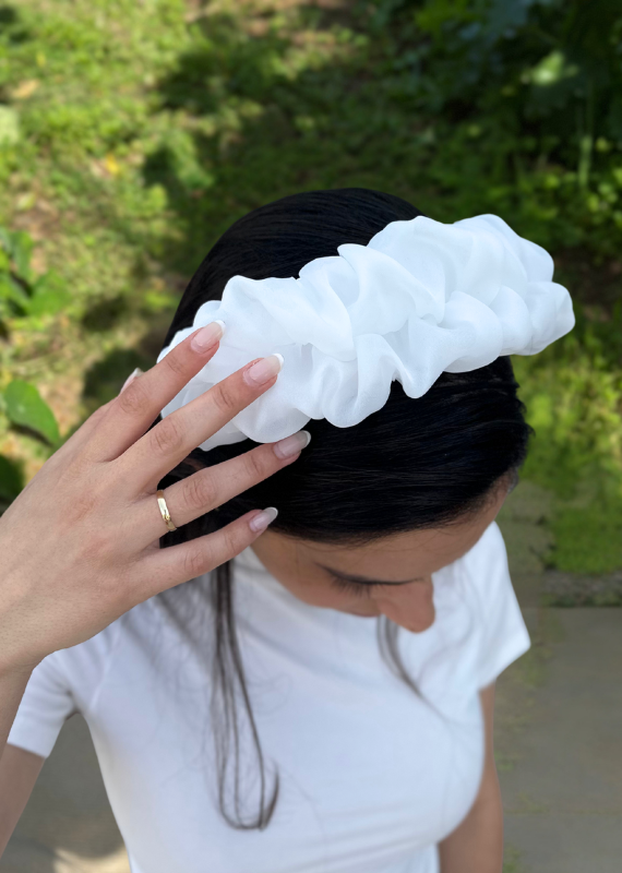 קשת רנה אורגנזה פנינה לבנה