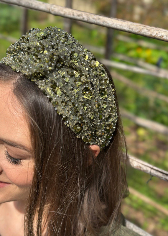 קשת רחבה זואי ירוק מעושן