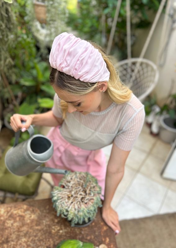 קשת רחבה מילה ורוד בייבי