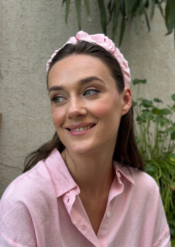 קשת בינונית ויולה פשתן ורודה