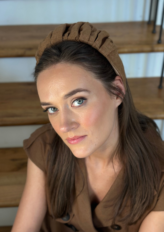 קשת בינונית ויולה פשתן עץ