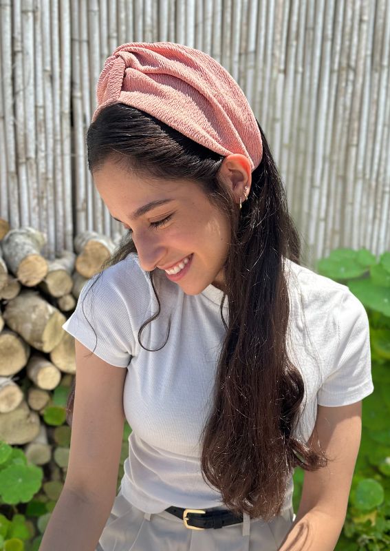 קשת רחבה זואי ורוד