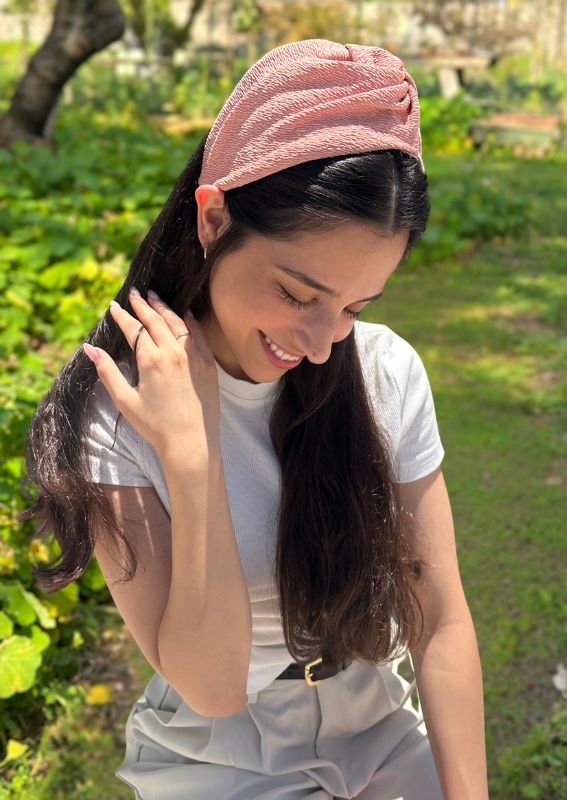 קשת רחבה זואי ורוד