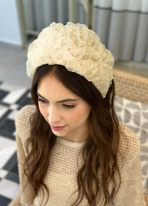 קשת רחבה רנה זהב עדין ספרקל