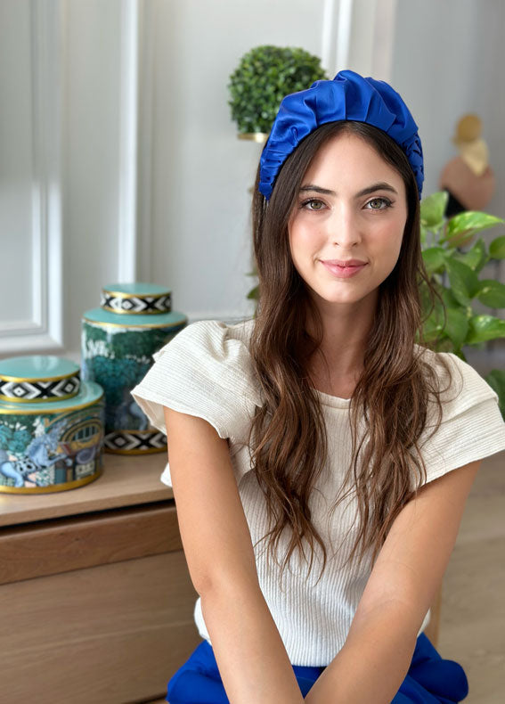 קשת רחבה ז׳אן כחול ספיר