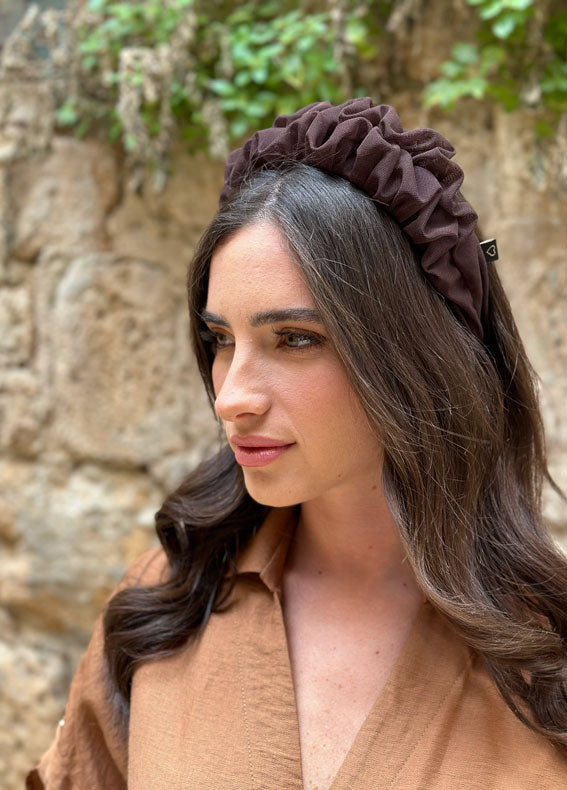 קשת צרה רנה חום שוקולד