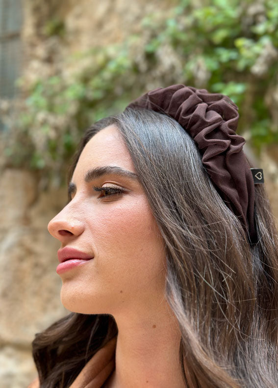 קשת צרה רנה חום שוקולד