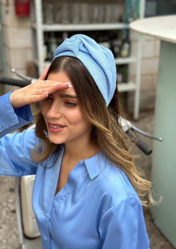 קשת רחבה זואי תכלת