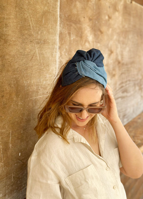 קשת לוטוס ג׳ינס רחבה