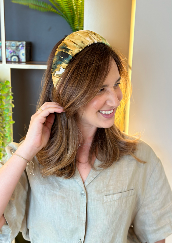 קשת מילה ירוק שמנת