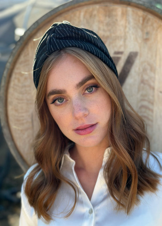 קשת זואי אפור רחב