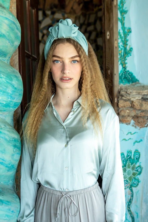 אגאטה קשת רחבה מנטה