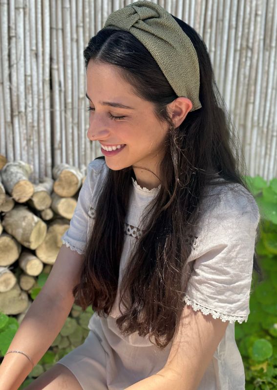 קשת זואי ירוק זית