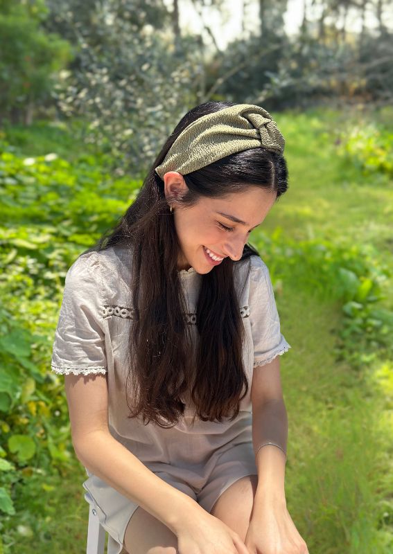 קשת זואי ירוק זית