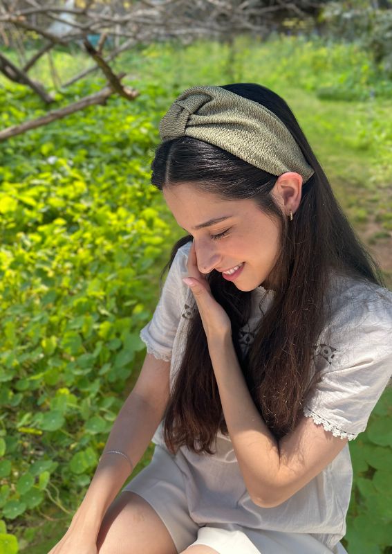 קשת זואי ירוק זית