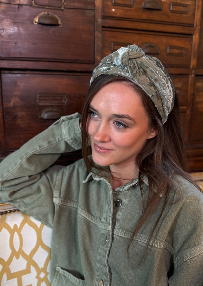 סרט לקשירה מאיה ירוק מרווה עדין