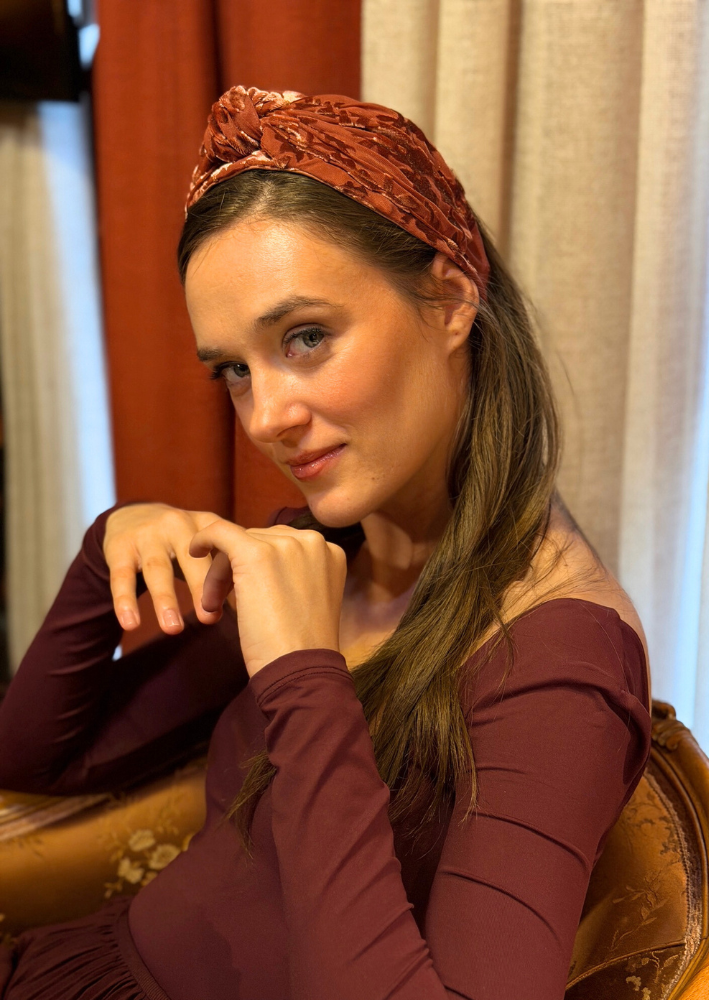 קשת רחבה מאיה בורדו מעושן