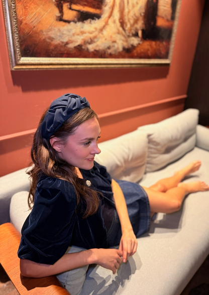 קשת בינונית לונה כחול נייבי