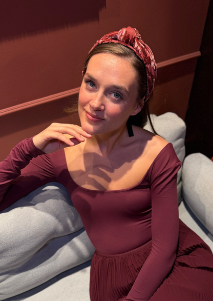 סרט לקשירה מאיה בורדו מעושן