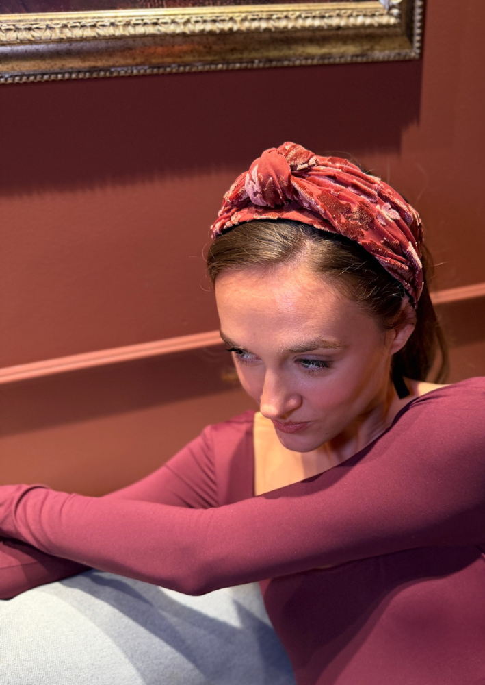 סרט לקשירה מאיה בורדו מעושן