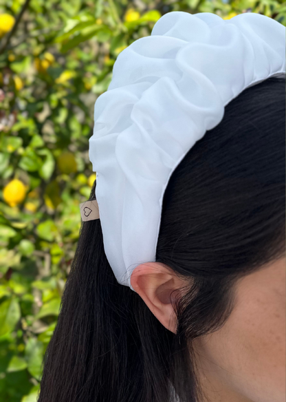 קשת רנה אורגנזה בינונית לבנה