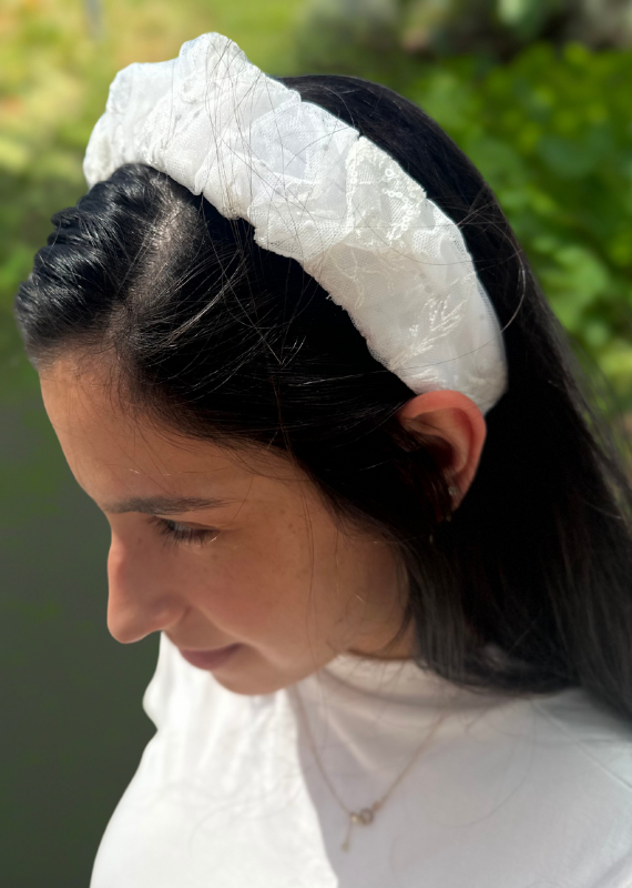 קשת ויולה פלורל לבן