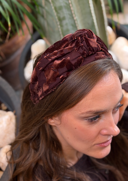 קשת בינונית מאיה חום שוקולד