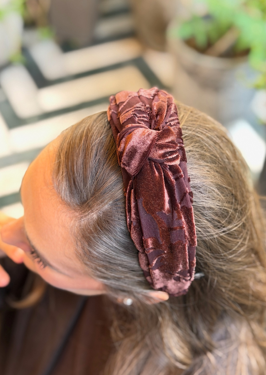 קשת צרה מאיה חום שוקולד