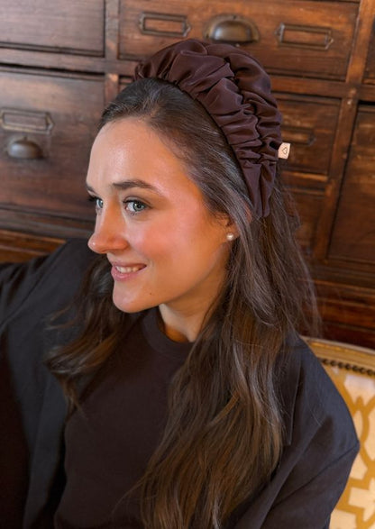 קשת רחבה נמסיס חום שוקולד