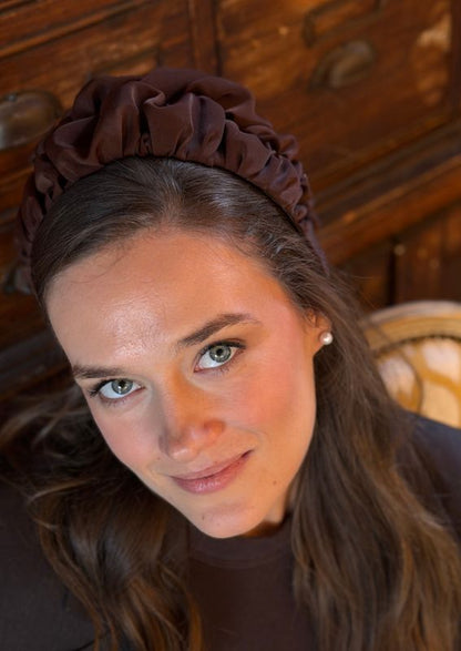 קשת רחבה נמסיס חום שוקולד