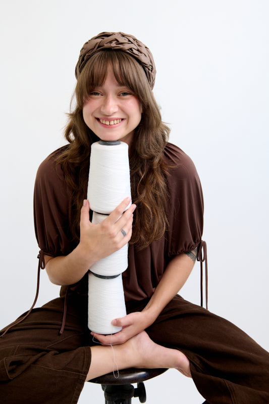קשת לונה בינונית חום