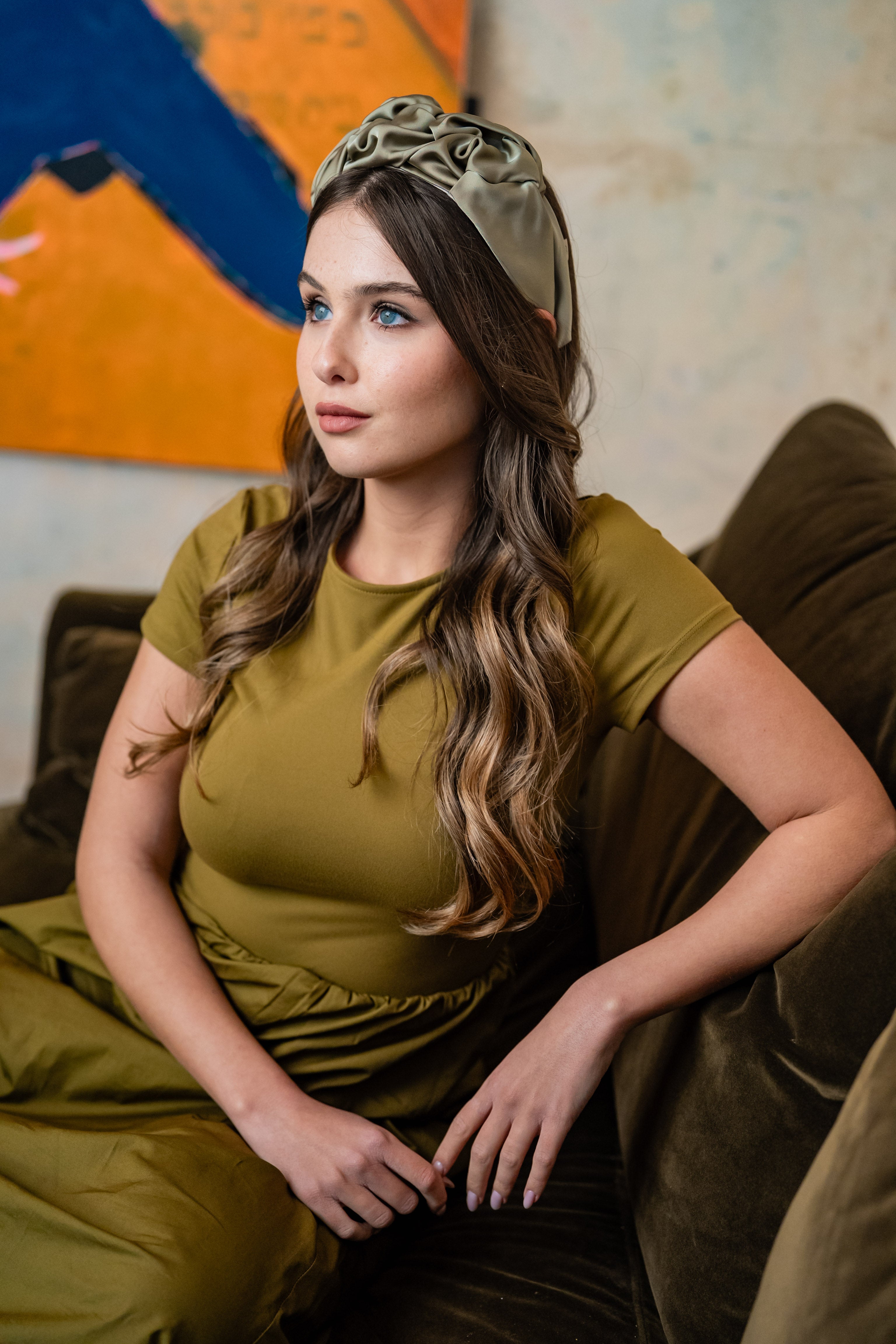 קשת אלן בינונית ירוק מעושן