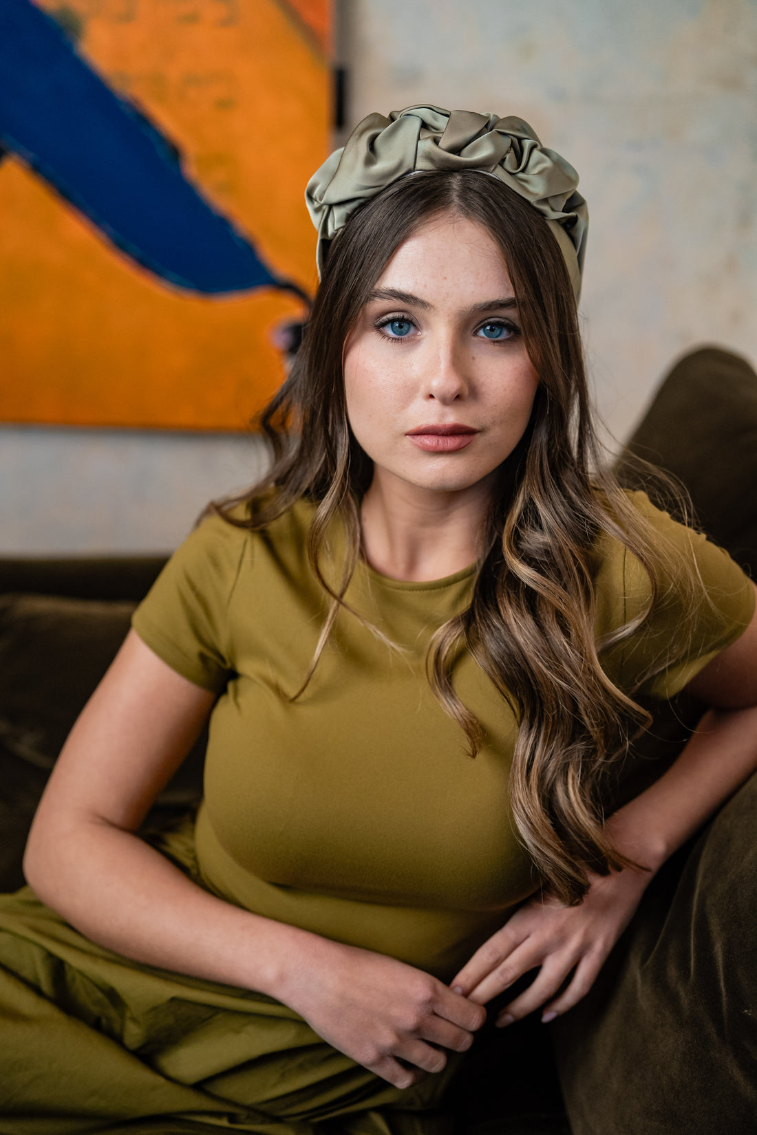 קשת אלן צרה ירוק מעושן