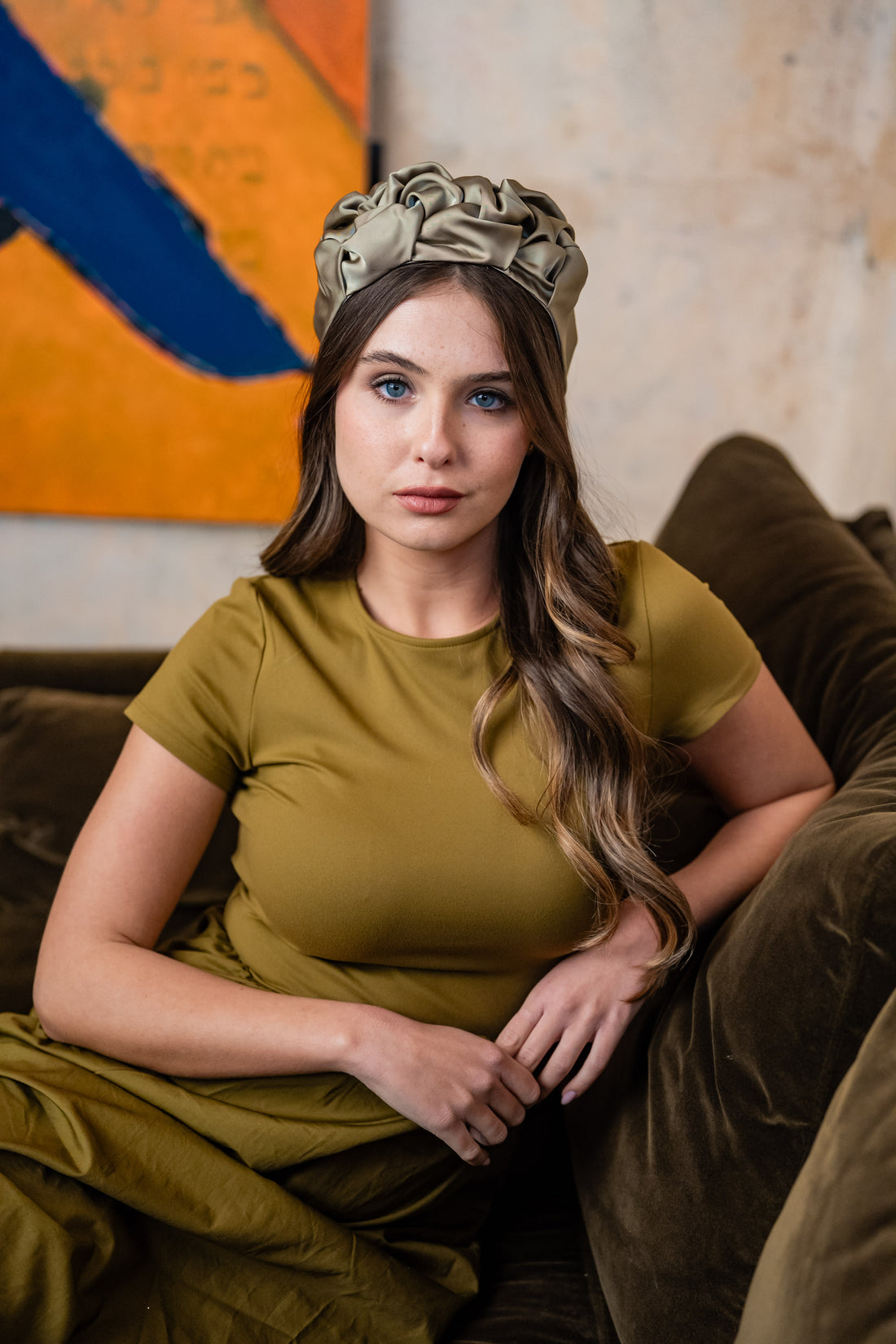 קשת אלן רחבה ירוק מעושן