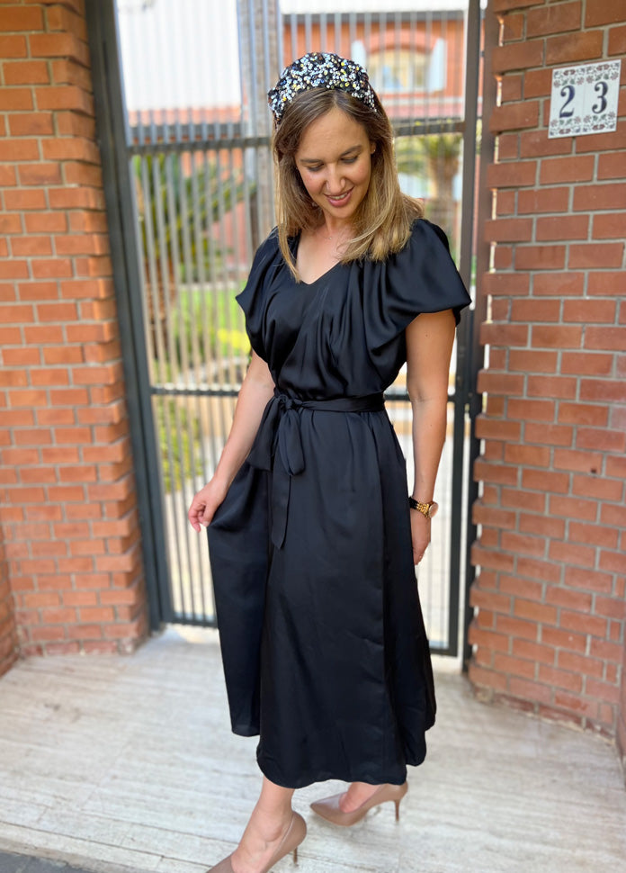 שמלת רונה גוון שחור